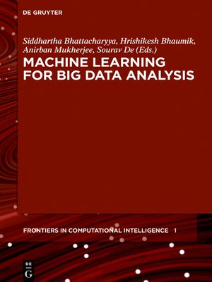 cover image of Machine Learning for Big Data Analysis